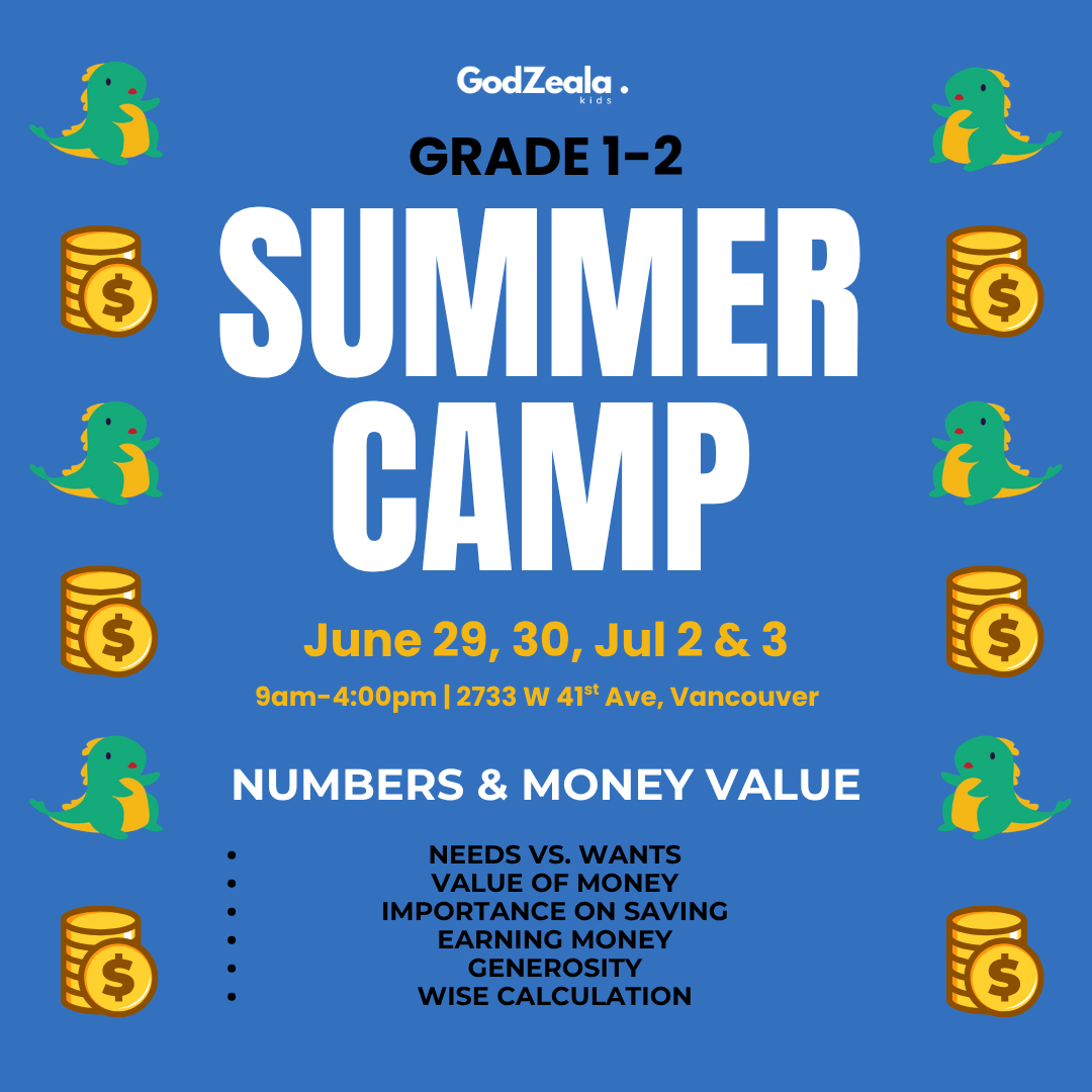 4 Day-Numbers & Money Value [Grade 1-2]  June 29,30,2,3