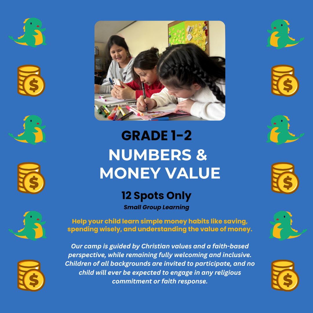 4 Day-Numbers & Money Value [Grade 1-2]  June 29,30,2,3