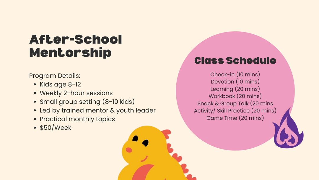 GodZeala Small Group Mentorship (Age 8-12)