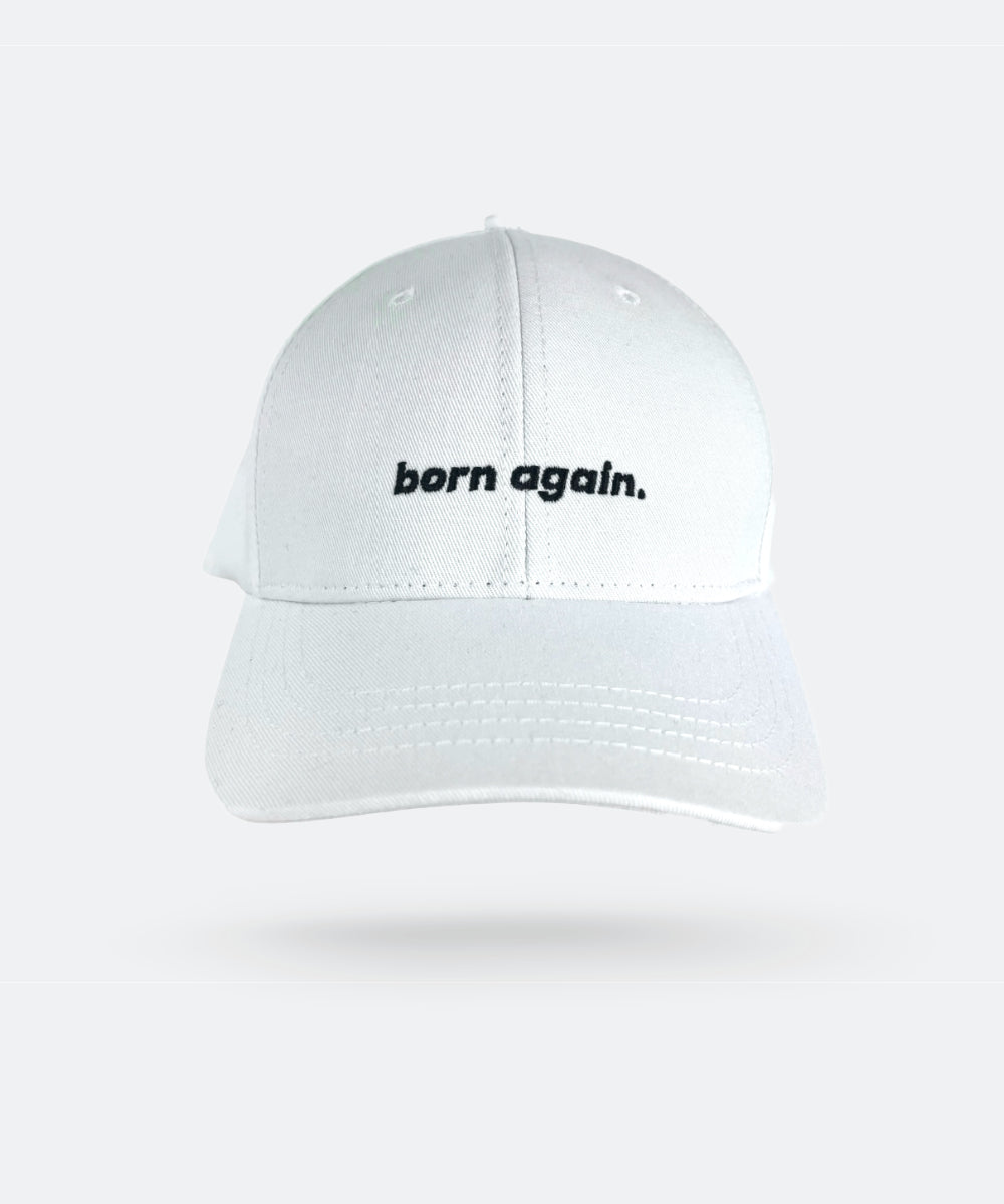 LIMITED EDITION |Born Again White Organic Structured Cap