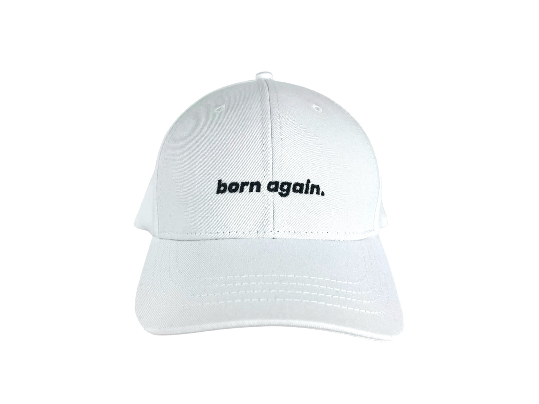 LIMITED EDITION |Born Again White Organic Structured Cap